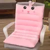 Pillow Velvet Deck Chair Office For Patio Pad Home Waist Support Backrest Seating Floor Mattress