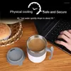 Mugs Creative Coffee Cup No Charge Portable Cooling Blender Intelligent Automatic Magnetic Mixing Without Electricity