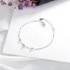 Bracelets de cheville 2022 tibétain ruban perle boule pied carré cheville Bracelet pour femmes femme mode coréenne étudiant chaussures accessoires en gros