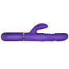 36 Plus 6 Modes Silicone Rabbit Vibrator 360 Degrees Rotating And Thrusting230L