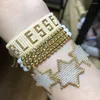 Strand Bluestar MiyukiブレスレットFemme Star for Women Heart Pulseras Mujer Moda Armband Handmade Gift