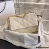 10A CC Borsa Donna 19 Borse a tracolla Jumbo classiche con patta di design Pelle di agnello vera pelle Borse a tracolla trapuntate grande capienza Borse a pochette grandi Famoso