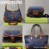 Denim Jeans Series Borse a tracolla Designer Borsa a mano da donna Borsa da donna Tote Lettera classica Stampa Messenger in vera pelle Canvas Cros263S