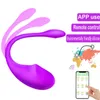 Articles de beauté jouet sexy APP téléphone intelligent contrôle sans fil 10 fréquences Vibration Clitoris G Spot dame portable gode adulte s