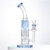 Rauchrohre Torus Shishs Dicke Glas Bongs Ratschen Perc Inverted Duschkopföl Dab Rigs Barrel Percolator Wasser 14mm einzigartige Bong Dhbqa