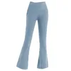 Spodnie damskie Lulu Capris Pants Capris Women Active Yoga Ubrania Rowek Kobiety Bell Bottoms Leggingi wysoka talia