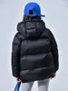 OC 57M790 COUSSIN Girl Winter Down Coat Mid-length jacket Loose Water proof With hood Keep warm zipper Cartoon flowers