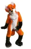 Halloween renard chien Husky mascotte Costume nouveau costume de fourrure dessin animé tenues Fursuit