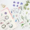 ギフトラップ10パック/ロットKawaii Creative Flowers Planner Scrapbooking Sticky Diorative Diy Diaryステッカースクールオフィス用品