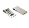 Stainless Steel Metal Money Clip Business Card Files Portable Gold Silver ID Card Credit Holder Multifunction Men Gift SN555