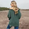 Women's Blouses Spring And Fall Women'S One-Word Neck Pullover Solid Color Sexy Off-The-Shoulder Play Pull Long Sleeve Chiffon Shirt