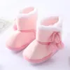 Primi camminatori Autunno Scarpe da bambino Ragazza 1 anno Inverno Born Boys Suola morbida Walker Stivali da neve caldi in pelliccia per bambini 0-18 mesi