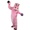 Hippopotame mascotte Fursuit Costumes dessin animé personnalisé mascotte marche marionnette Animal Costume serveur d'événements à grande échelle