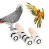 Autres fournitures d'oiseaux Perroquet Patins à roulettes Jouet 2pcs Mini Jouets d'entraînement pour petite intelligence moyenne 2 tailles