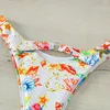 Designer Damen neuer 2023 zweiteiliger sexy Bikini mehrfarbig bedruckte Badebekleidung qj1426 Modedruck Strandanzug sportlicher Badeanzug