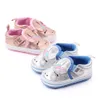 Scarpe da neonato per bambina appena nata Cartoon Autunno per bambini Primi camminatori Sneakers Scarpe casual per bambini