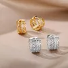 Boucles d'oreilles cerceau Mini coeur Zircon pour femmes romantique acier inoxydable 2022 tendance coréen mariage Couple bijoux Pendientes