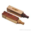 New pure hand-made wood pipe telescopic single-hole cigarette holder