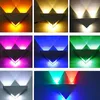 Lampes murales Rising Star 3W en aluminium Triangle lampe à LED 85-265V haute puissance lumière moderne pour l'éclairage de la maison décoration intérieure