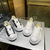 2023 MMY Dissolving Shoes Canvas Shoes Fashion Casual Shoes Men Women Platform Wave Sneakers Rubber Sole High Street Trainers Maison Mihara Yasuhiro Si