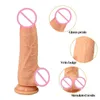 Schönheitsartikel Neu eingetroffen: Riesiger Silikondildo, weicher, realistischer Penis, Vagina, G-Punkt-Stimulator, kraftvoller Schwanz am Saugnapf, sexy Spielzeug für Frauen