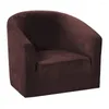 Pokrywa krzesełka Wysoka sofa sofa pokrywka wanna nie poślizgowa rozciągla miękka aksamitna kanapa Ochraniacze jedno siedzenie