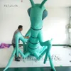 Giant Green Green Inflatable Mantis Balão Cartoon Modelo Animal Aé Suppl Up Inseto Rearhorse para Decoração do Parque