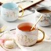 Mugs MUZITY Ceramic Lovely Design Coffee Marble Couple Tea Porcelain Breakfast Milk Mug