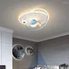 Deckenleuchten Kinderzimmer LED Nordic Kreative Persönlichkeit Astronaut Planet Moderne Jungen Und Mädchen Schlafzimmer Studie Lampe