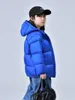 OC 57M790 COUSSIN Girl Winter Down Coat Chaqueta de longitud media Suelta a prueba de agua Con capucha Keep warm zipper Flores de dibujos animados