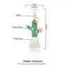 Key Rings Women Girls Weaving Cactus Tassel Bag Keychains Keyring Holder Wallet Purse Pendant Decorations Drop Delivery Jewelry Dhizc