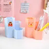 Desktop Pen Holder Organizer Multifunctional Stationery Container Storage Rack Cute Desk Accessories Office