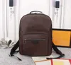 DISCOVERY Rucksäcke, luxuriöser Herren-Designer-Rucksack, modischer Reiserucksack aus echtem Leder, klassische Blume, Outdoor-Sport, Wandern, Schultasche, klein68