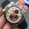 3 Style Luxury Ceramic Bezel Everose Gold Ivory Color Dial 116515LN 116515 No Chronograph 40mm Mechanical Automatic Mens Watches R319D