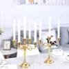 Titulares de vela Candlestick decoração criativa de estilo europeu de metal à luz de velas Base Romântica Festa de Casamento para Festas de Casamento Os adereços