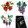 Broches hoogwaardige delicate vrouwen past kledingaccessoires fruit fruit kersencijfers guave girls leuk