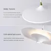 Pendellampor nordiska led svart vit för bord matsal sängen bar ljuskrona heminredning belysningsupphängning design fixtur