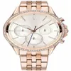 Montre à quartz multifonctions Tom1781976 1781977 1781978 Montre femme sertie de diamants Watch250I