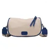 Evening Bags Women Shoulder Bag 2022 Trend Wide Strap Crossbody Fashion Texture All-Match Ladies Messenger Pillow Pack