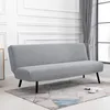 Stoelbedekkingen armloze bank deksel all-inclusive stretch bed slipcovers meubels beschermer jacquard stof stof voor woonkamer