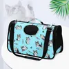 Kattb￤rare 1 datorer Pet Out Bag Dog Cartoon Folding Portable One Shoulder Cross Body Space