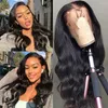 Body Wave Lace Front Human Hair Wig Brazilian Wigs For Women Pre-Plucked 30 Inch