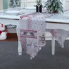 Table Cloth Camping Christmas Runner Cover Party Banner Decoration For Dinner Round Tablecloth