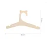 Hangers 20PCS Baby Wooden Clothes Hanger Creative Rack Kids Room Decor Children Coats Clothing Organizer