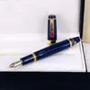 Édition limitée Bohemies Classic Extendract Fountain Fountain Pen Top Top High Quality 14K Business Office Ink Pen avec Diamond et Ser5329974