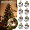 Décoration de fête ange plume coeur pendentif boule arbre de noël ornement famille ornements commémoratifs pour la perte d'un être cher G G5s8