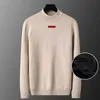 Men's Sweaters High Neck Turtleneck Half Wool Sweatshirts Tops Knits Shirts Mens Jumpers Long Sleeves Sweater Design