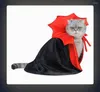 Kattdr￤kter husdjur halloween kostym s￶t cosplay cape vampire hund kawaii kl￤dtillbeh￶r