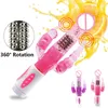 Schoonheid items konijn vibrator konijn triple plezier g spot clitoris stimulator anale plug rotatie sexy speelgoed voor vrouw clitoral dildo