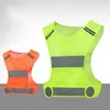 Constructie Vest Verstelbare riem Ademende lichtgewicht Veiligheid Vest 360 Hoog zichtbaarheid Jogging Cycling Walking Reflective Night Running